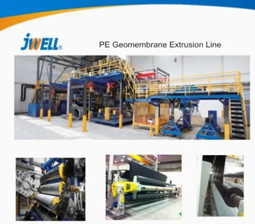 Jwell Ligne d'extrusion de feuilles de géomembrane