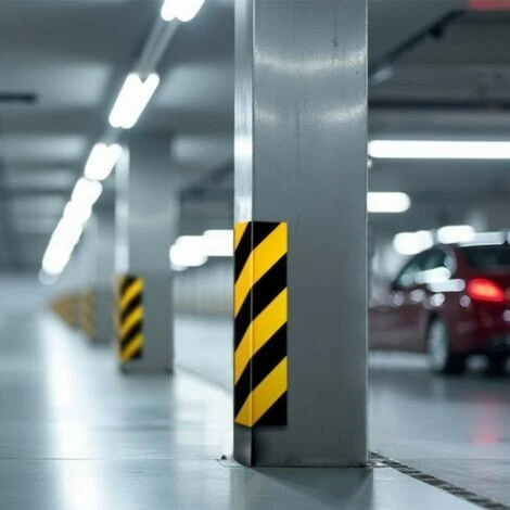 Barres de protection contre les chocs por les parking/أشرطة حماية ضد الصدمات للباركينغ