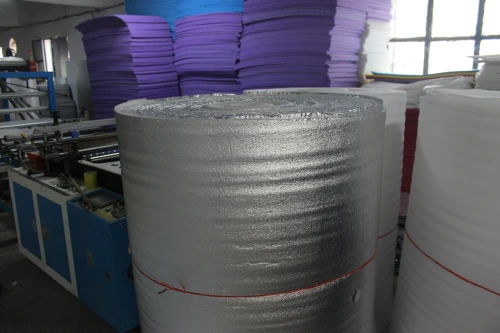 القماش المبطن /Laminage de mousse polyéthylène avec tout type de tissu
