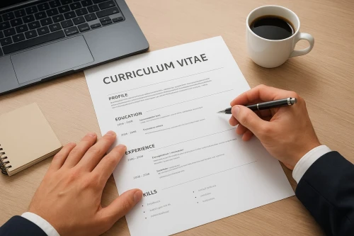 préparation des cv de candidatures et les lettres de motivation proffessionnel et moderne 