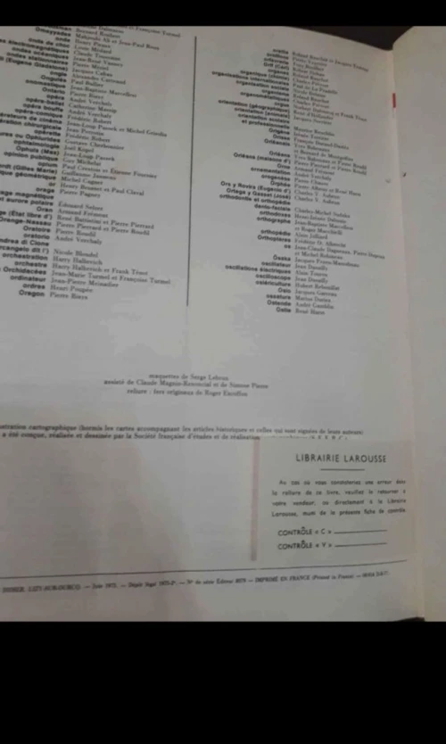 La grande encyclopédie Larousse