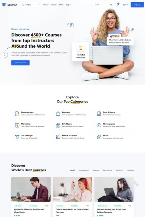 Plateformes éducatives : e-learning, quiz, flashcards, cours