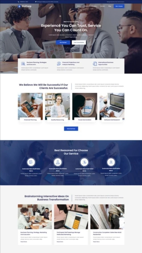 Sites de présentation : Vitrines, portfolios, agences