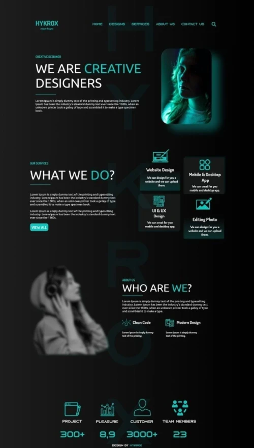 Sites de présentation : Vitrines, portfolios, agences