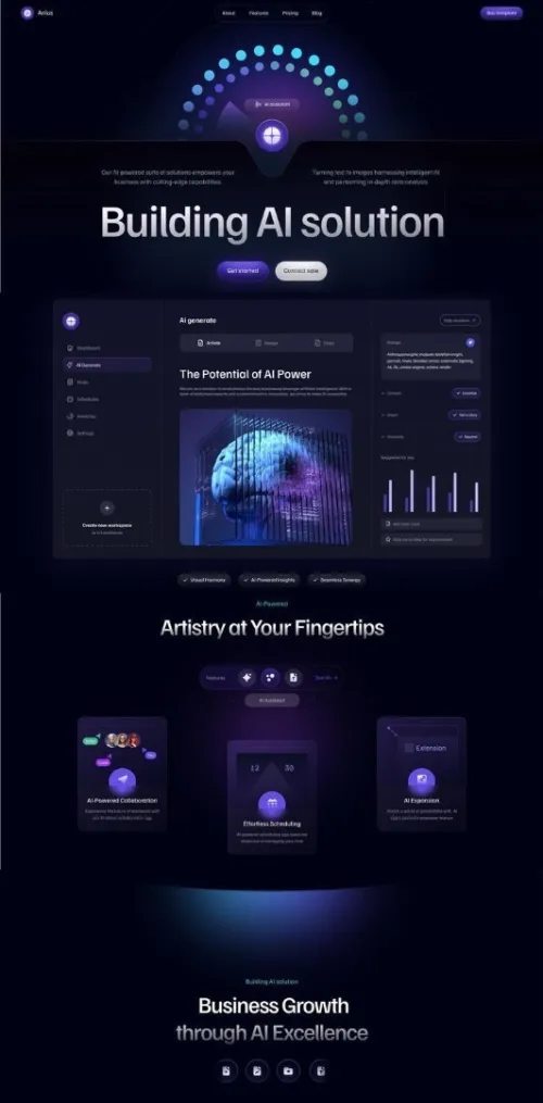 Sites de présentation : Vitrines, portfolios, agences