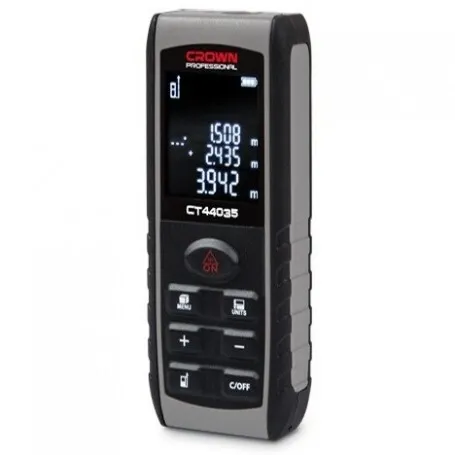 Télémètre Laser Numérique Professionnel 100m CROWN CT44035