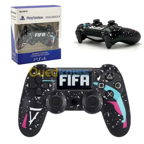 (طلب عبر الواتساب فقط)SONY DualShock Manette PS4 Sans Fil, Batterie Rechargeable (High Copy)