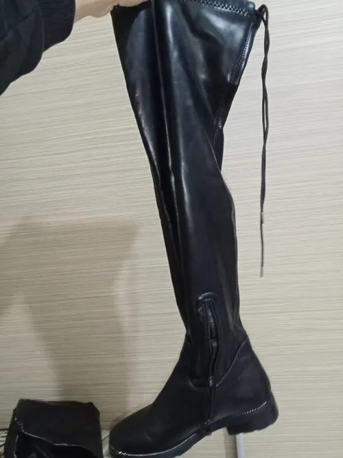 Botte en cuir 