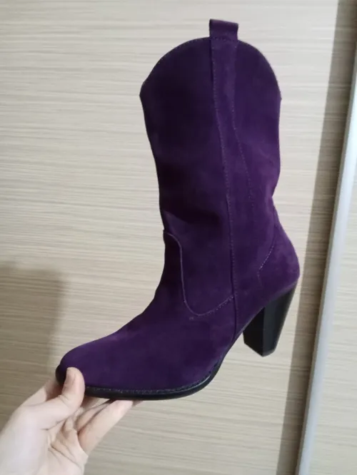 Botte en cuir 