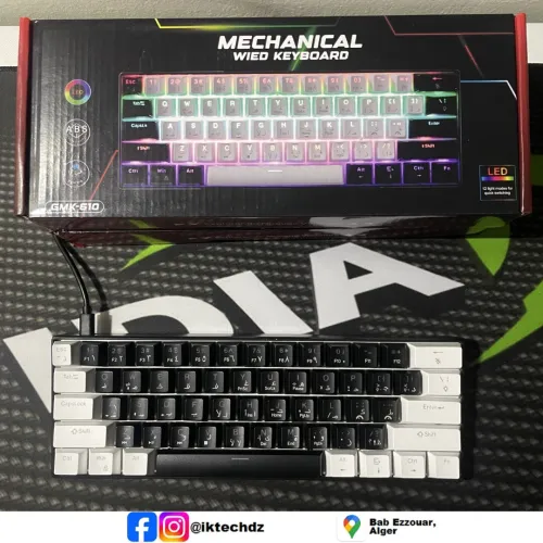 Clavier mécanique Gamer RGB GMK-610