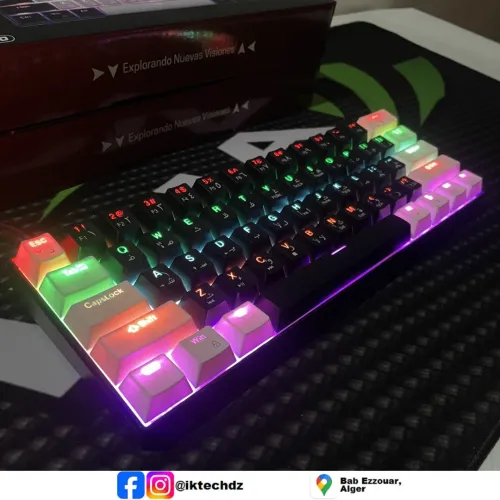 Clavier mécanique Gamer RGB GMK-610