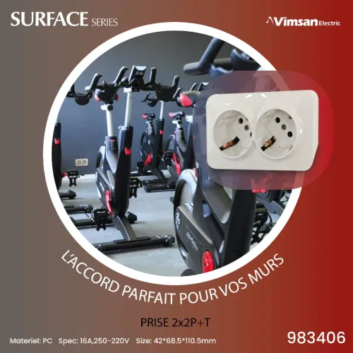 SURFACE SERIES PRISE 2*2P+T