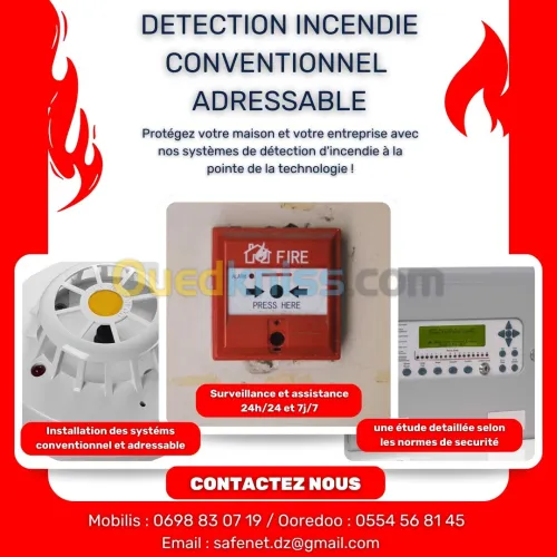 Installation et Maintenance des systèmes anti-incendie 