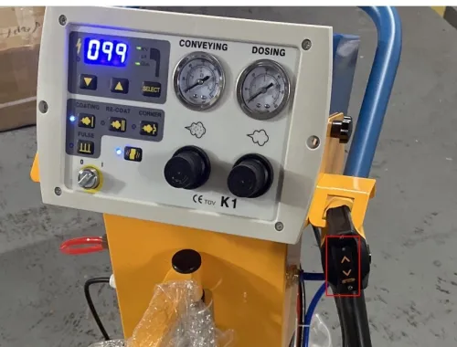 Pistolet epoxy électrostatique