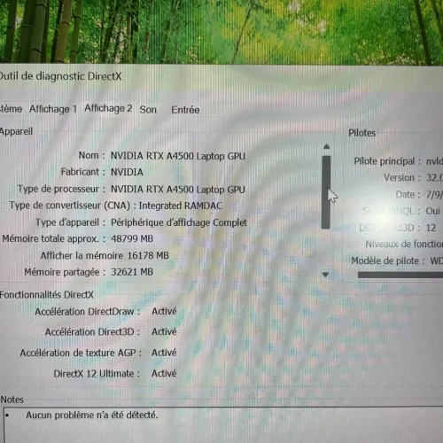 Lenovo ThinkPad P16 Gen 1 - Workstation i9-12950HX, 64Go, 1To, RTX A4500 16Go dédiée, 16" 2k