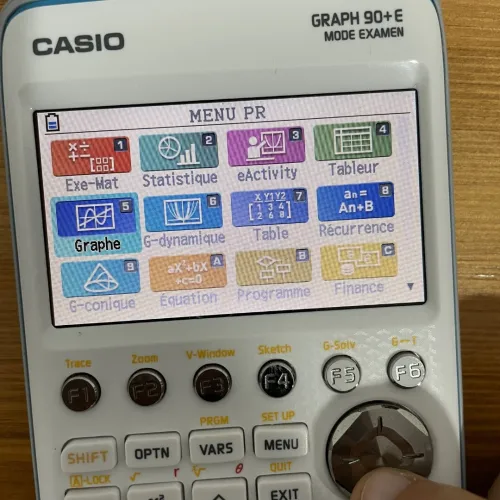 Calculatrice graphique Casio Graph 90+E Mode Examen Intégré - Lycée bac / université
