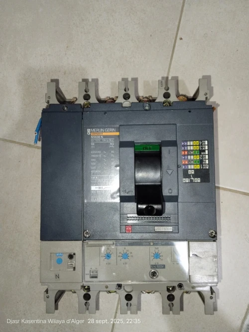 Disjoncteur MERLIN GERIN compact 100A 125A 160A 630A