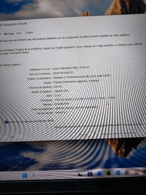 Dell latitude 3550