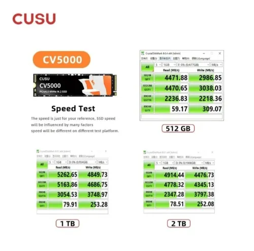 SSD cusu nvme m2