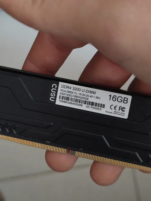 Ram 16gb ddr4 3200mhz cusu Neuf