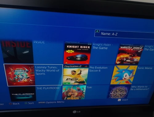 Playstation 4 Slim 500GB Flashée آخر نسخة  plein jeux 