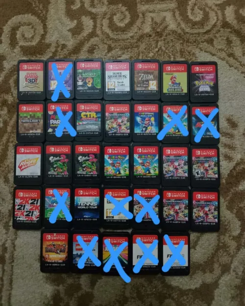Jeux nintendo switch