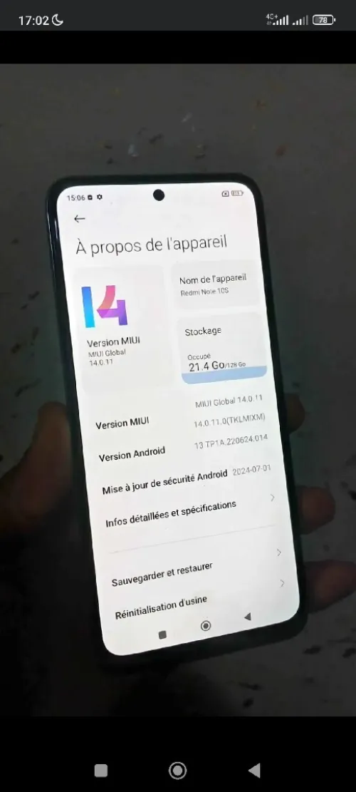 Redmi Note 10s