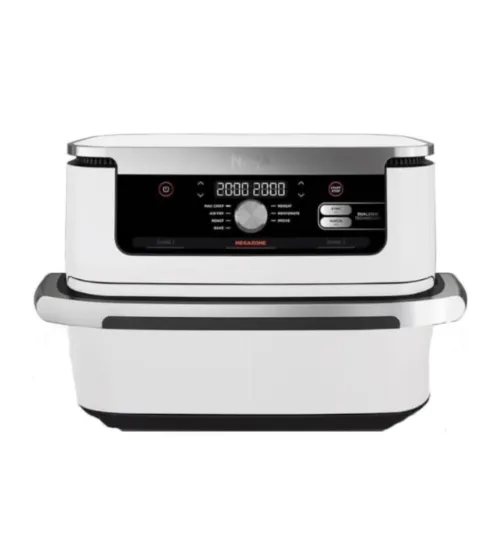 Friteuse sans huile Ninja Foodi FLEX /-en-1, 10,4 L - Ninja AF500EUWH - Blanc