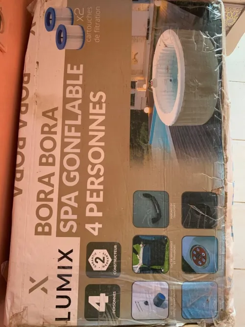 spa jacuzzi gonflable 4 places