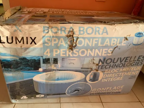 spa jacuzzi gonflable 4 places