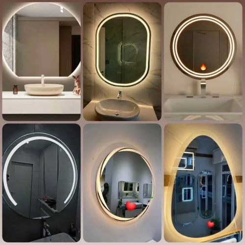مرايا عصرية للحمامات باللاد مع التوصيل متوفر miroir sall de bain