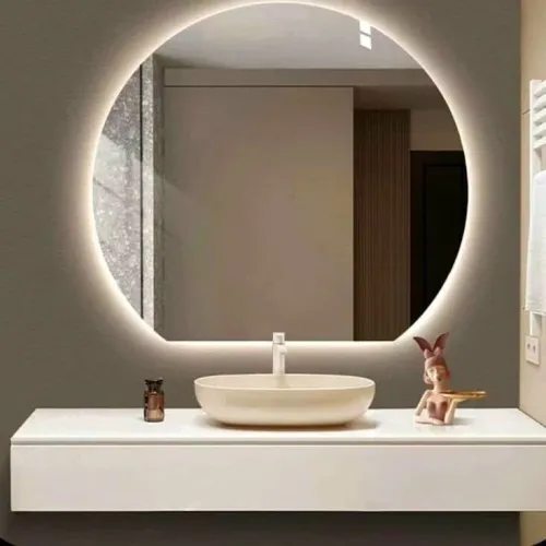 مرايا عصرية للحمامات باللاد مع التوصيل متوفر miroir sall de bain