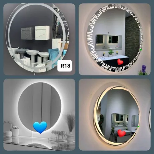 مرايا عصرية للحمامات باللاد مع التوصيل متوفر miroir sall de bain