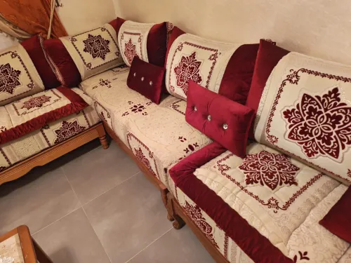 Salon marocain 5lit et matelas