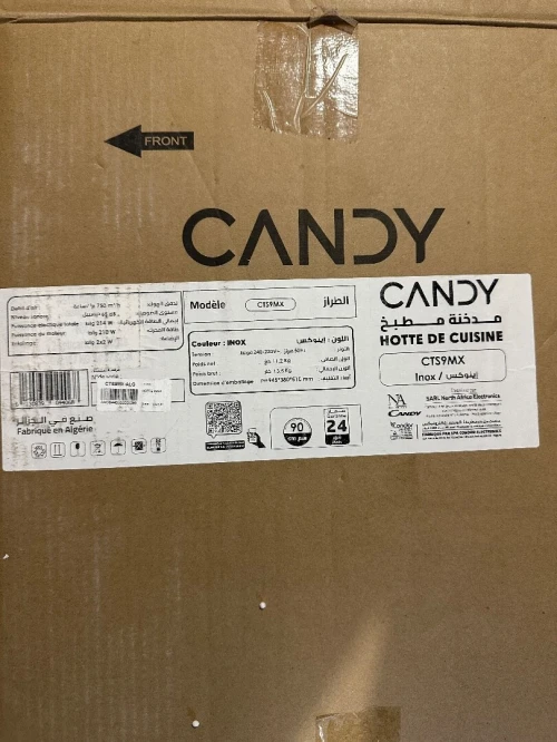 Hotte candy 90cm