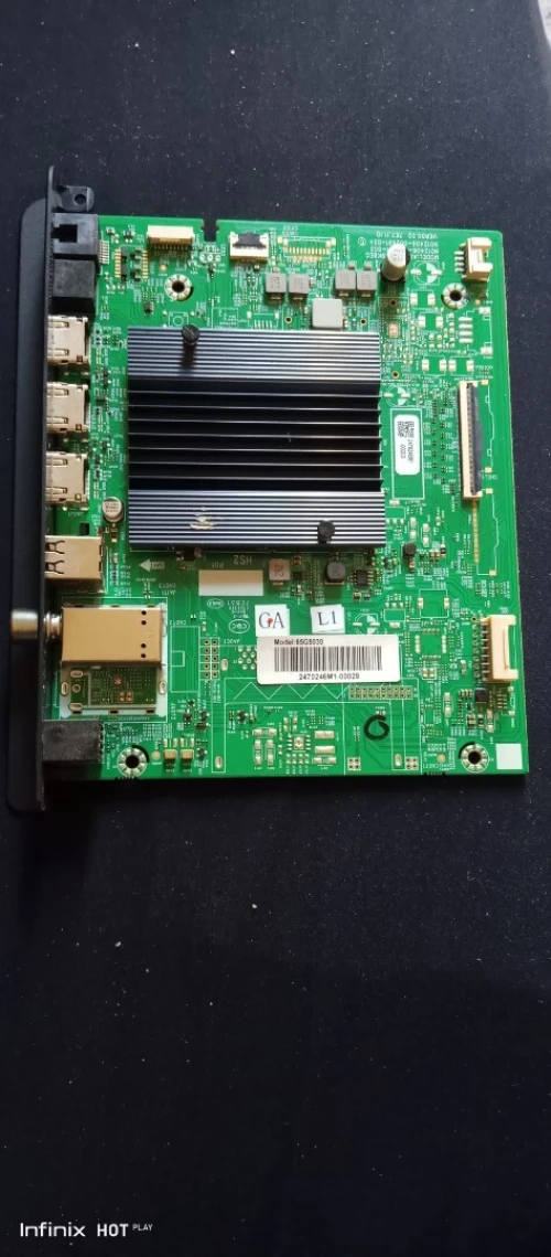 Carte mère,carte alimentation iris 65''