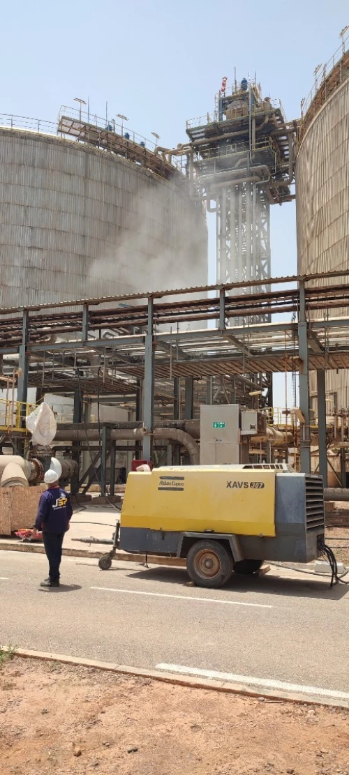 Sablage et Peinture Industrielle ( Jet Sable et Peinture Services Algérie )