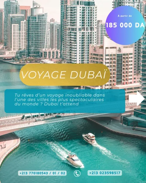DUBAÏ AVRIL - MAI 2025