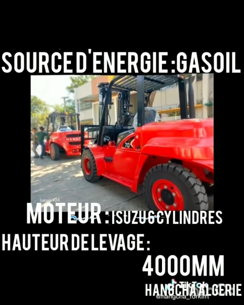 HANGCHA Chariot élévateur3T 3.5T 3.8T 5T 07T 10T 2026