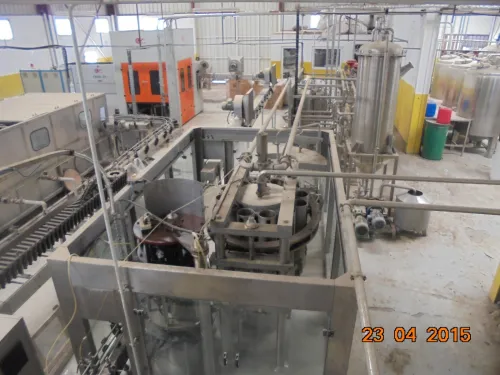 Vente ligne de production de jus