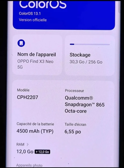 Oppo Find x3 neo