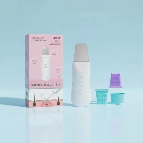 Spatule ultrasonique pour le visage  جهاز تنظيف الوجه بالموجات فوق الصوتية