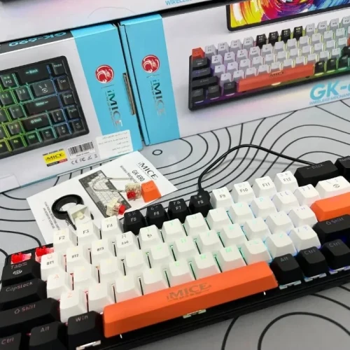 Clavier mechanic Bluetooth/filaire red switch