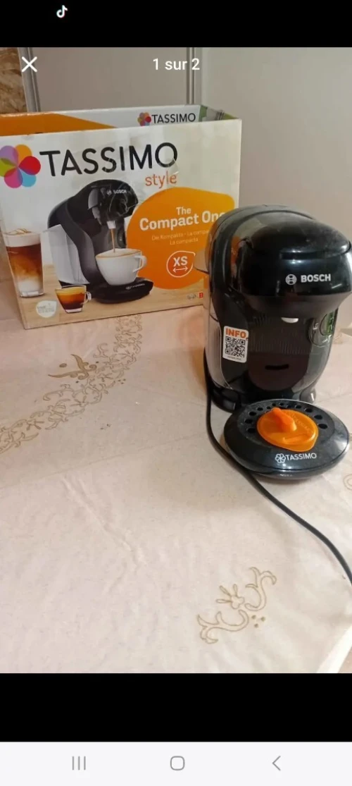 Tassimo machine à cafe