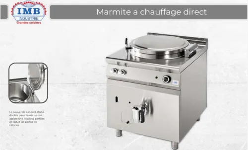 Marmite a chauffage direct 