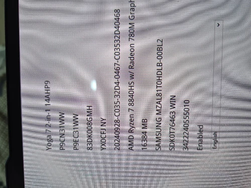 Lenovo yoga 7 2 in 1 360 tactile