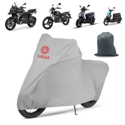 Housse de Moto Ultra Légère Motif Yamaha Taille Extensible - غطاء دراجة نارية احترافي قابلة للتمدد