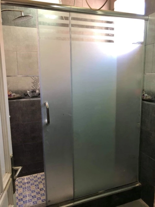 Verre trempé vitrine et cabine de douche