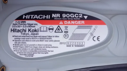 Cloueur a Gaz HITACHI NR 90 GC2 Japan
