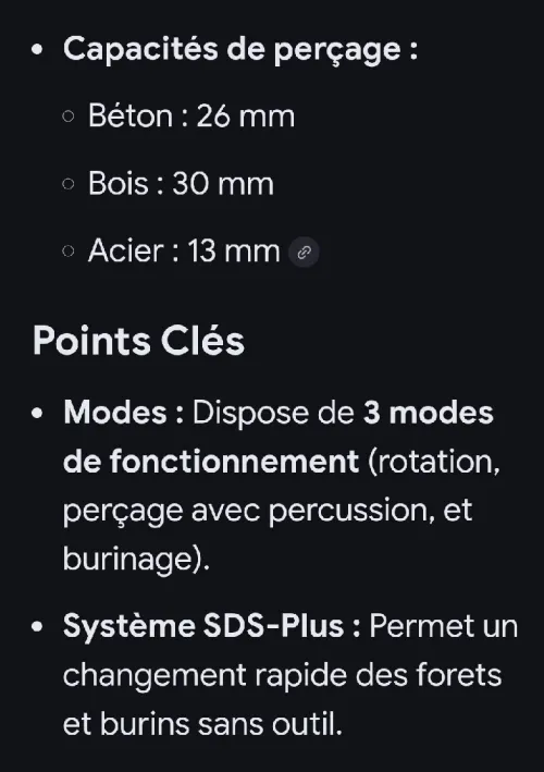 Marteau perforateur